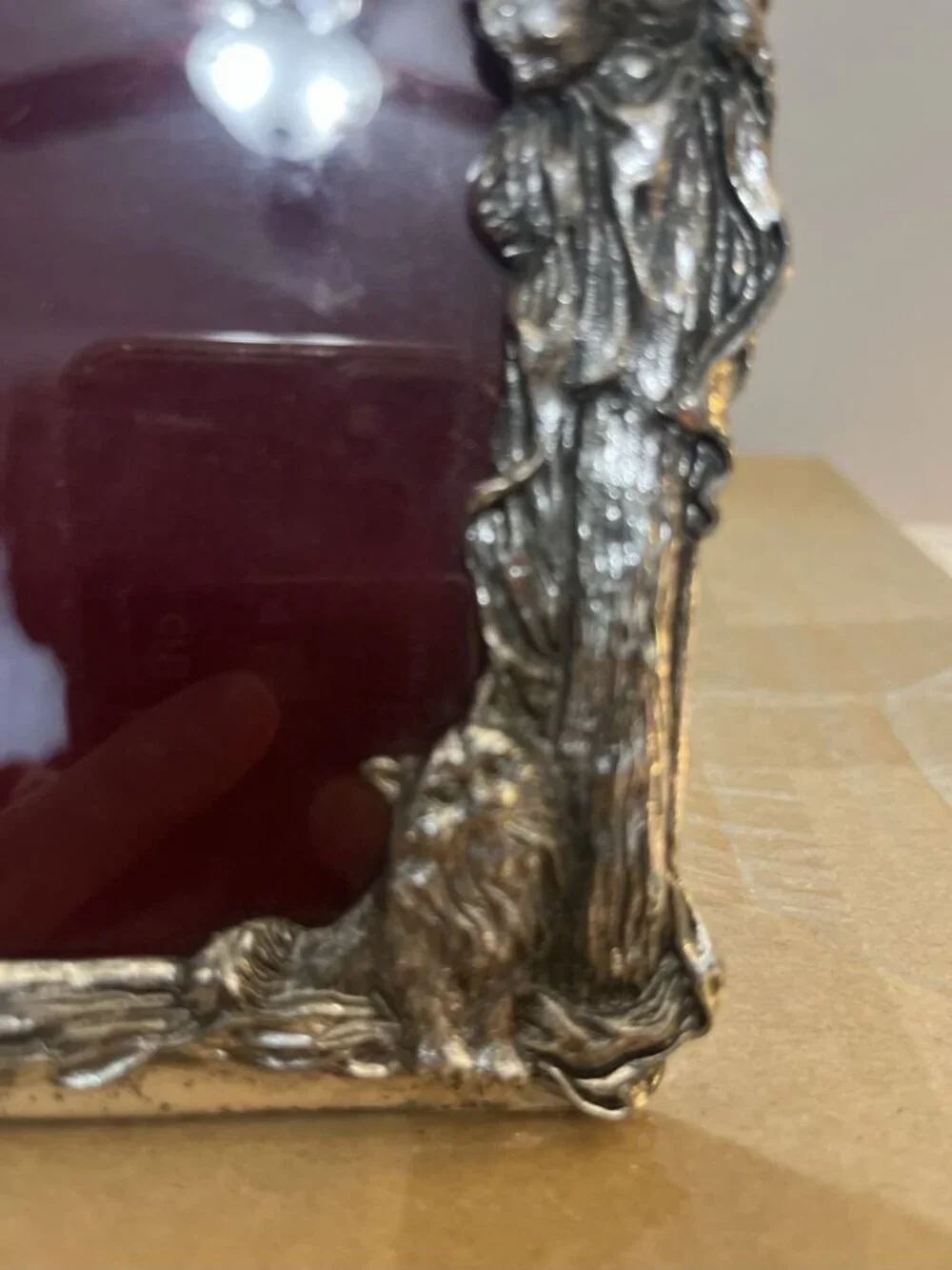 Seagull Pewter Fine Pewter 4X6 Picture Frame Playful Kittens Cats Easel Back